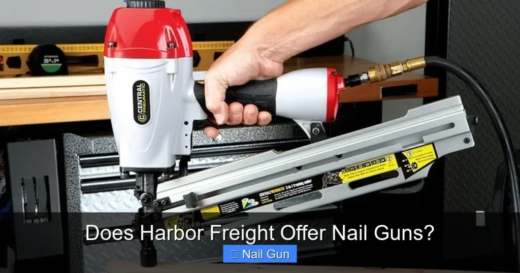 Does Harbor Freight Offer Nail Guns?