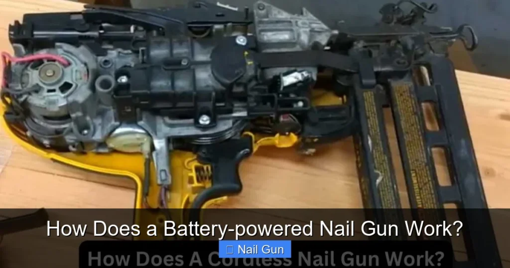 How Does a Battery-powered Nail Gun Work? How Does a Battery-powered Nail Gun Work?