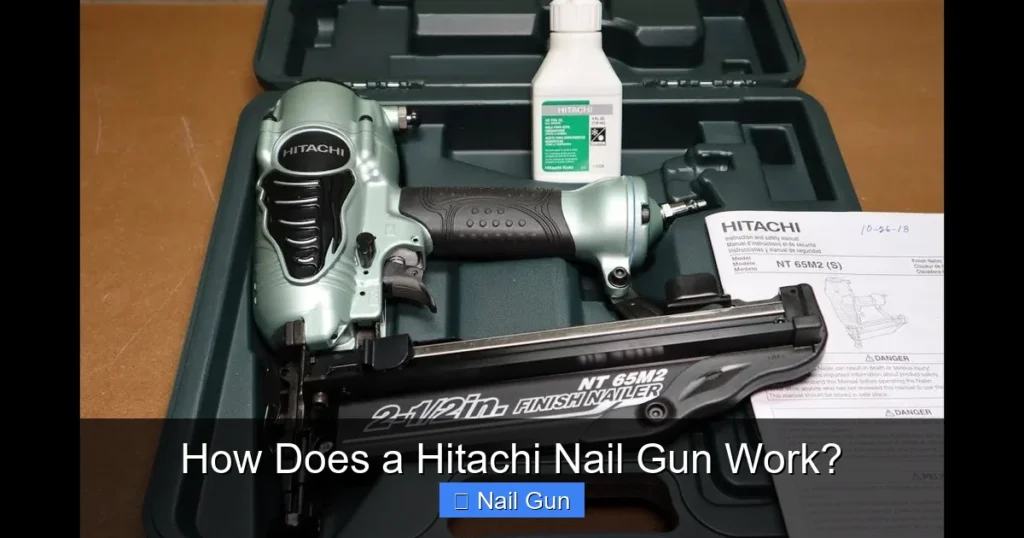 How Does a Hitachi Nail Gun Work?
