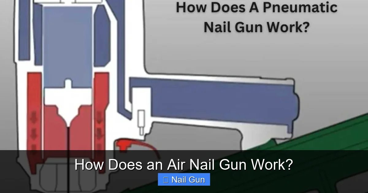 How Does an Air Nail Gun Work?