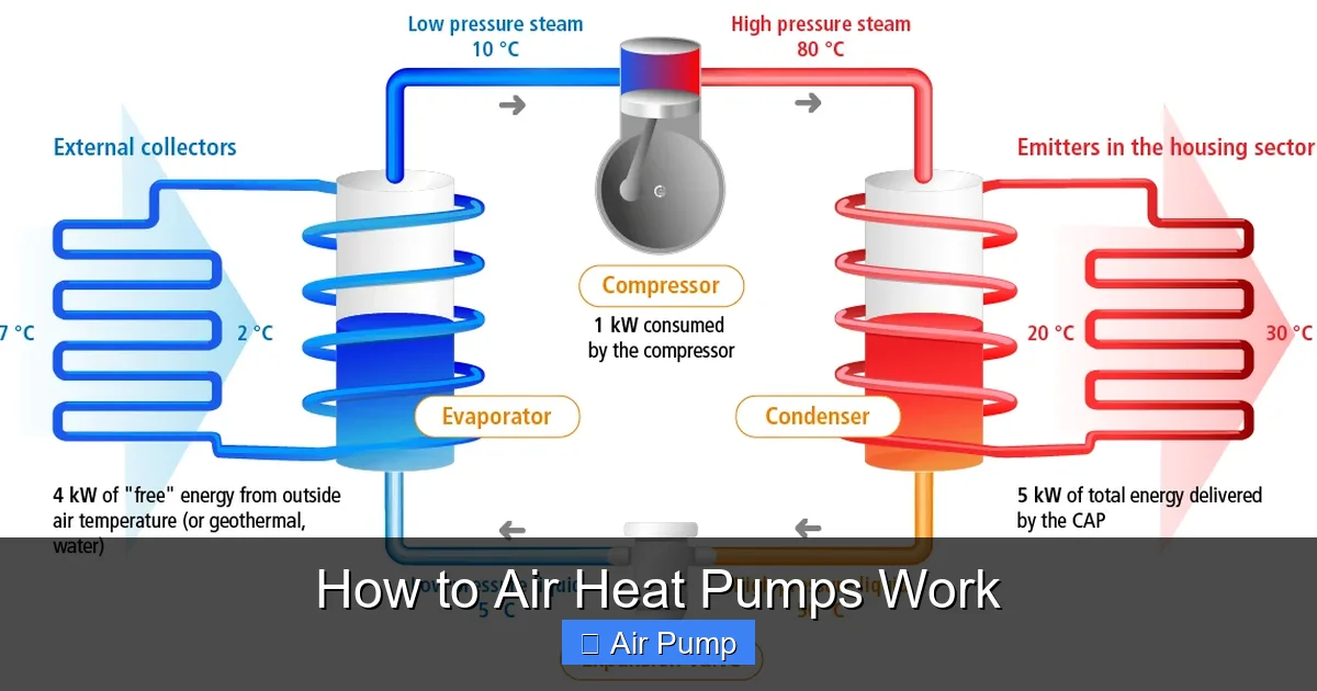 How to Air Heat Pumps Work