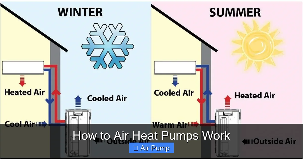 How to Air Heat Pumps Work