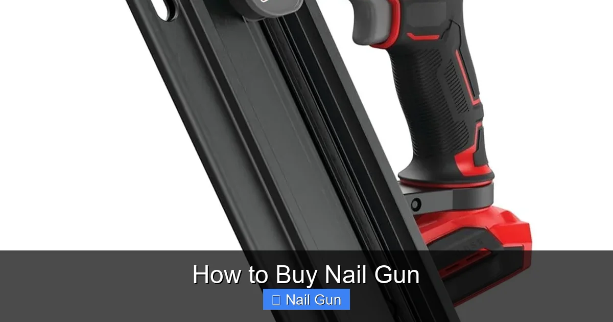 How to Buy Nail Gun