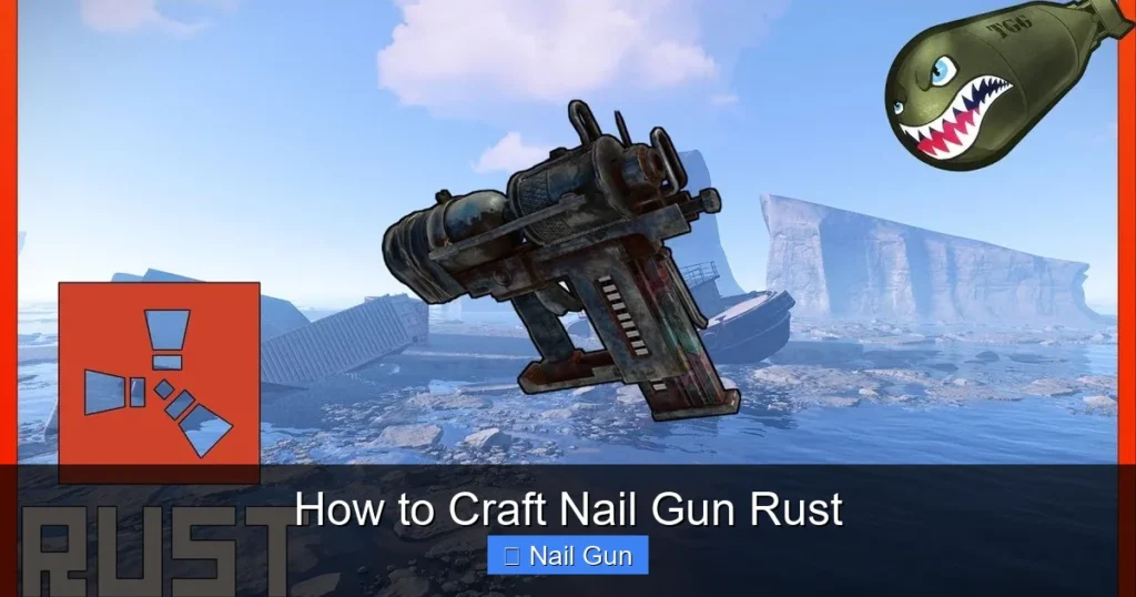 How to Craft Nail Gun Rust How to Craft Nail Gun Rust