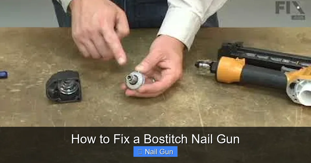 How to Fix a Bostitch Nail Gun