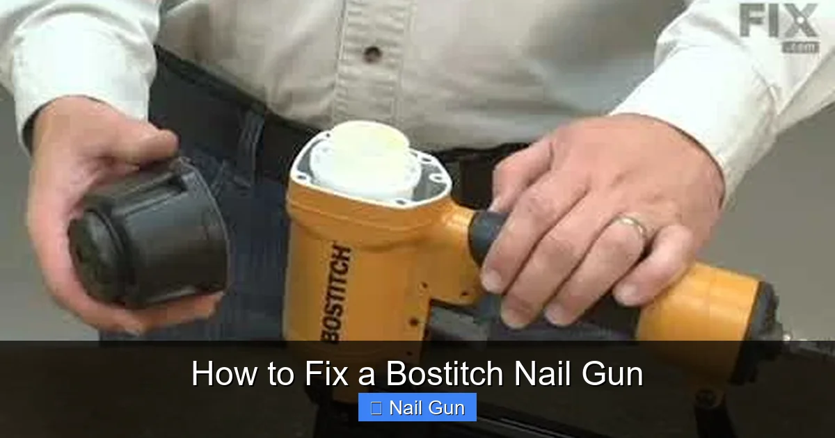 How to Fix a Bostitch Nail Gun