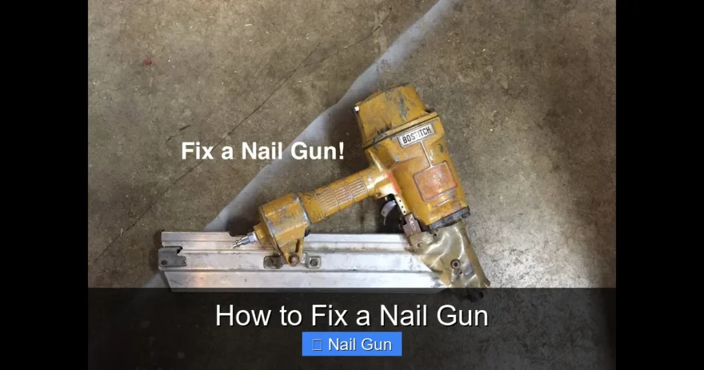 How to Fix a Nail Gun