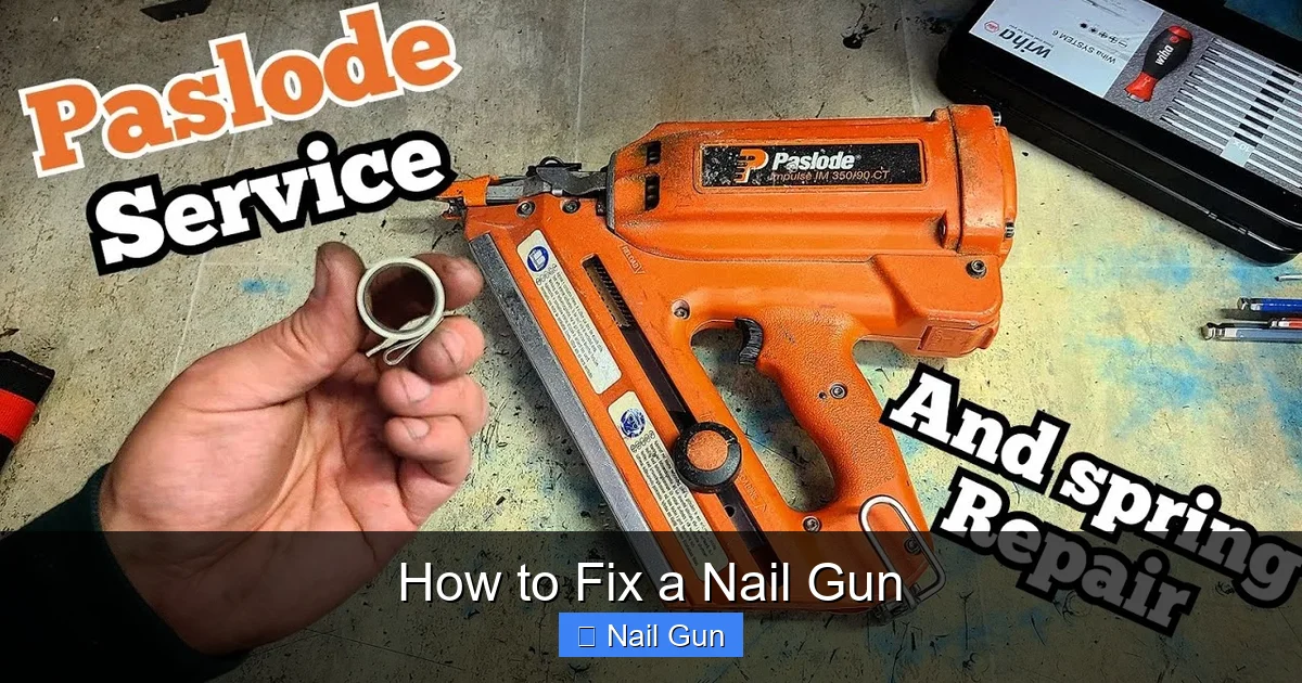 How to Fix a Nail Gun