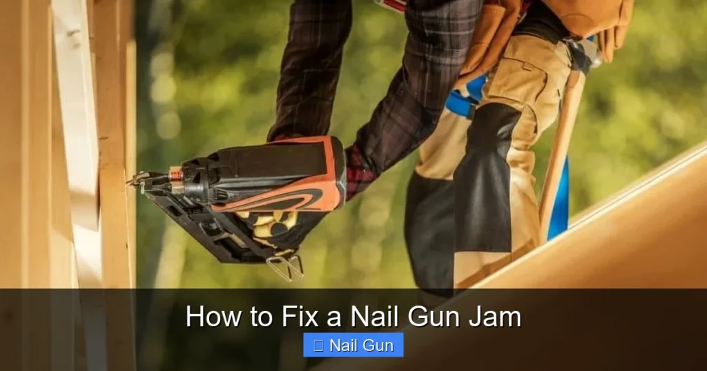 How to Fix a Nail Gun Jam How to Fix a Nail Gun Jam