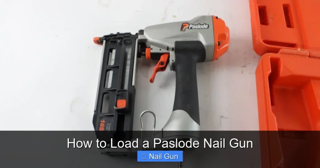 How to Load a Paslode Nail Gun How to Load a Paslode Nail Gun