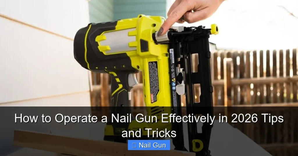 How to Operate a Nail Gun Effectively in 2026 Tips and Tricks How to Operate a Nail Gun Effectively in 2026 Tips and Tricks