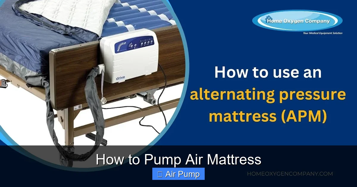 How to Pump Air Mattress