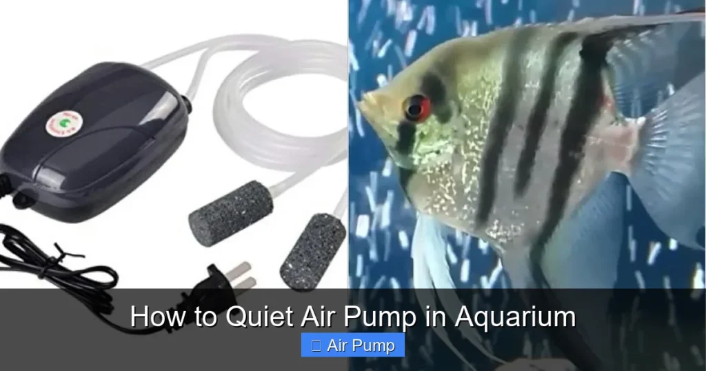 How to Quiet Air Pump in Aquarium How to Quiet Air Pump in Aquarium