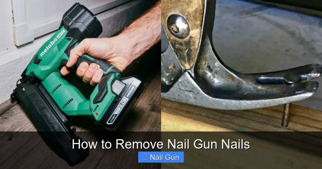 How to Remove Nail Gun Nails How to Remove Nail Gun Nails