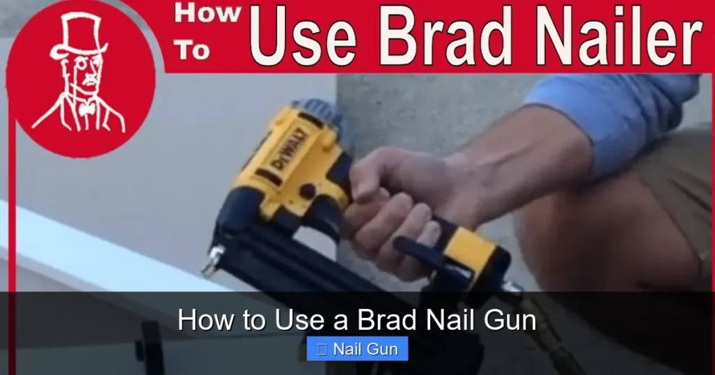 How to Use a Brad Nail Gun How to Use a Brad Nail Gun