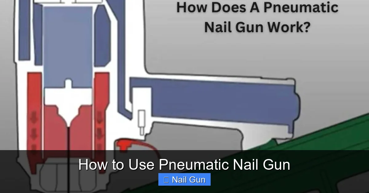 How to Use Pneumatic Nail Gun