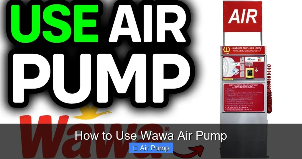 How to Use Wawa Air Pump How to Use Wawa Air Pump
