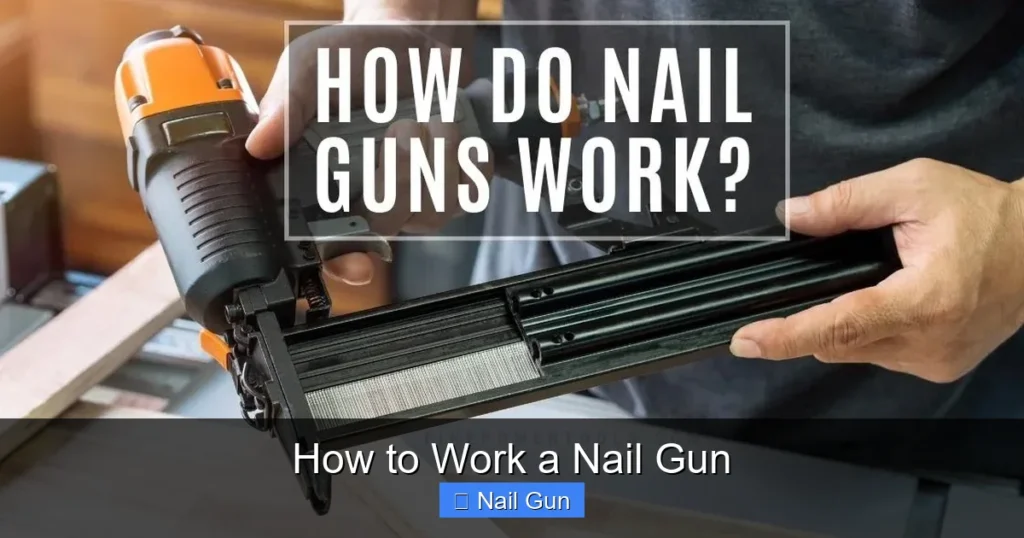 How to Work a Nail Gun How to Work a Nail Gun