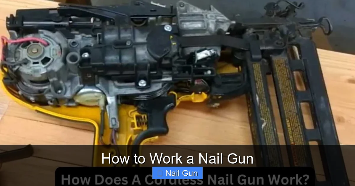 How to Work a Nail Gun