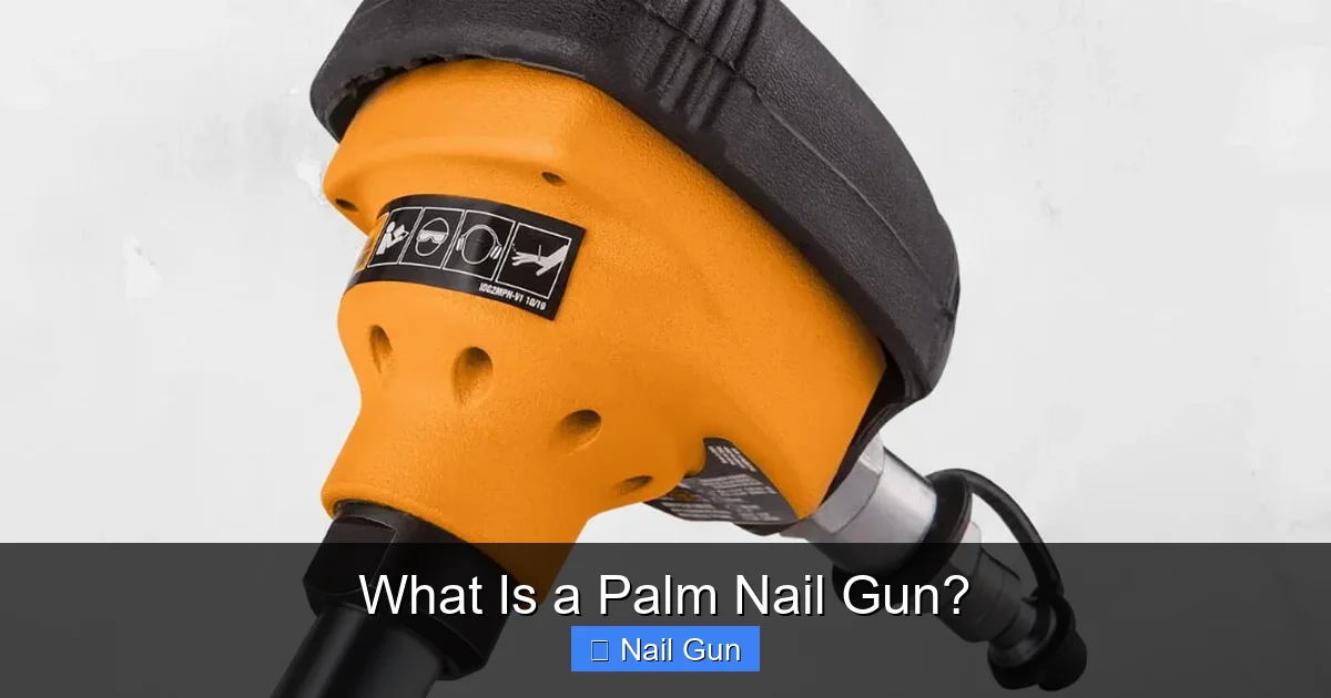 What Is a Palm Nail Gun?