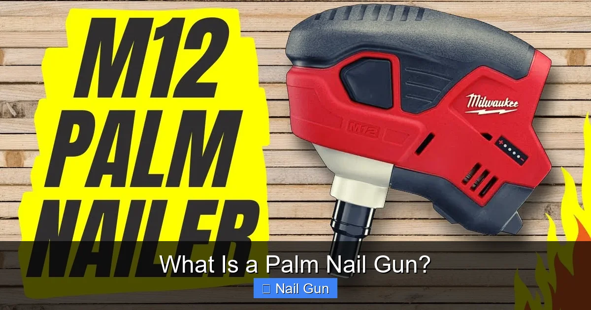 What Is a Palm Nail Gun?