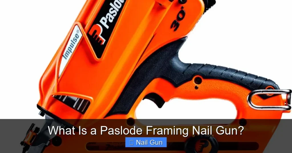 What Is a Paslode Framing Nail Gun? What Is a Paslode Framing Nail Gun?