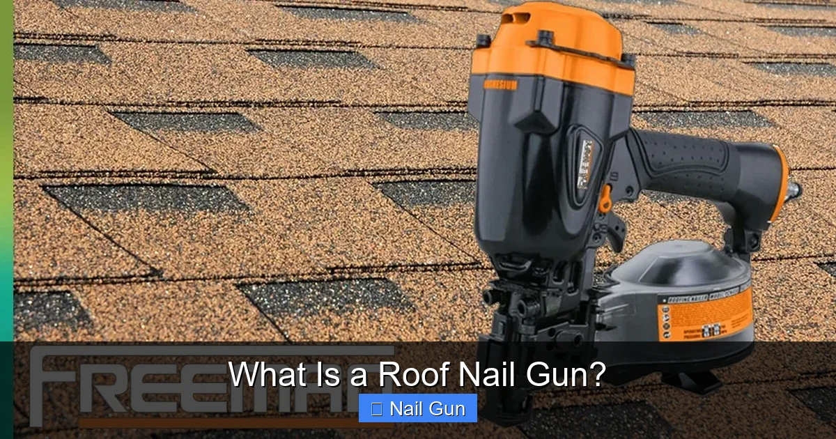 What Is a Roof Nail Gun?